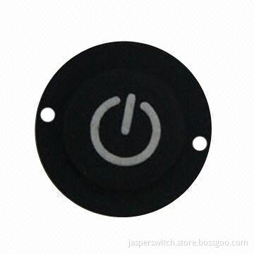 Transparent Silicone Rubber and Metal Dome in Circuit